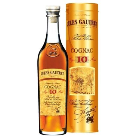 Jules Gautret Cognac V.S.O.P 10 Ans 40% : La Bouteille De 70Cl