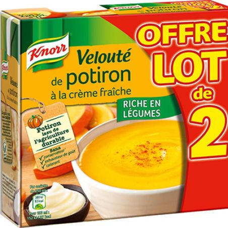 Knorr L.2 Brik Veloute Potiron 50Cl