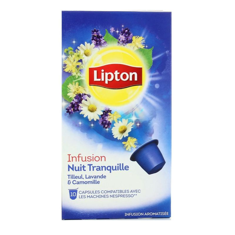 Lipton X10Caps Inf Nuit Tranq