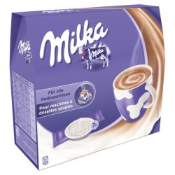Milka P.7.Dosettes Souple Chocolat + 7 Sticks