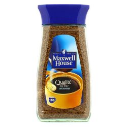 Maxwell Café Soluble Qualité Filtre Décaféiné : Le Bocal De 200 G