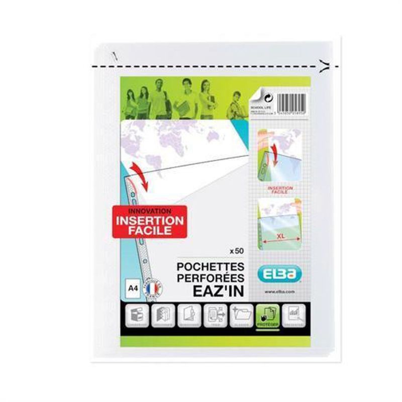 Oxford Elba Pochettes Perforées 21X29,7Cm : Les 50