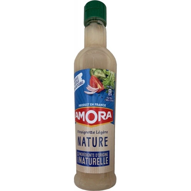 Amora Vinaigrette Légère Nature : La Bouteille De 380G