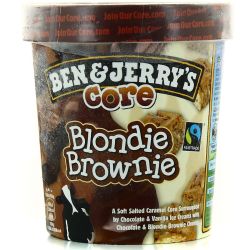 Ben & Jerry'S 500Ml Glace Blondie Brownie Jerry S