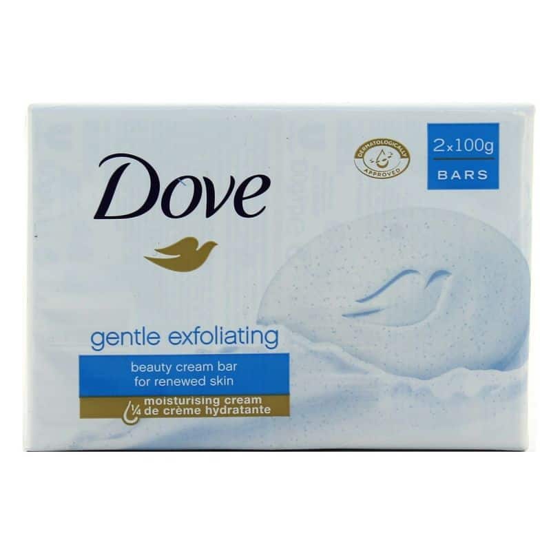 Dove 2X100G Savon Exfoliant