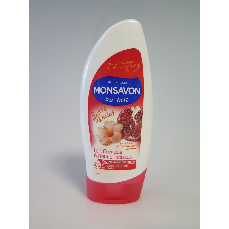 Monsavon Flacon 250Ml Douche Grenade/Hibiscus