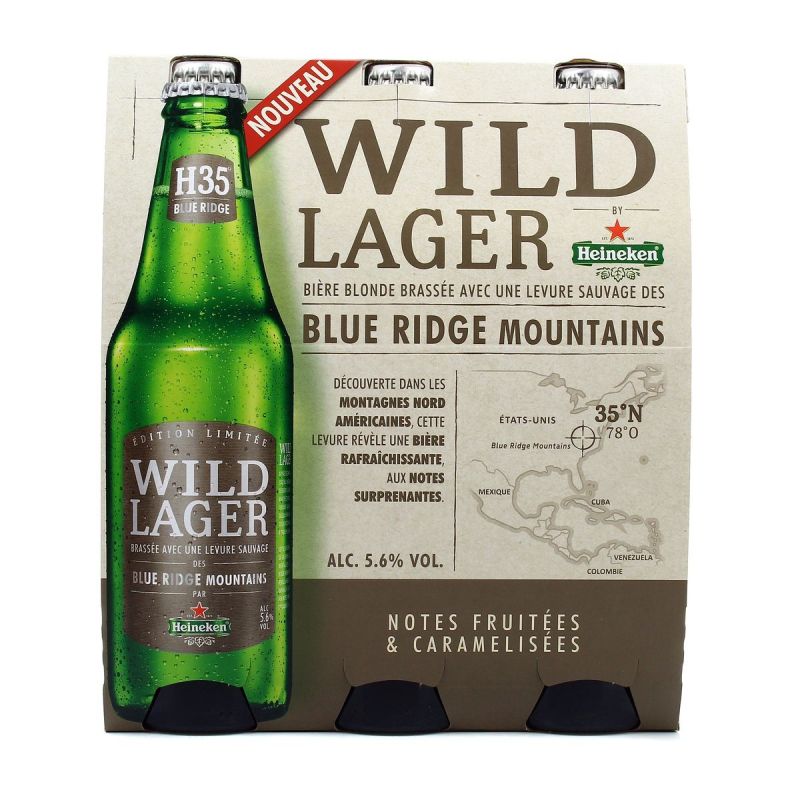 Heineken Pack 3X33Cl Blue Ridge H35 5.6
