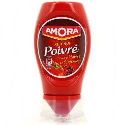 Amora 275G Ketchup Poivre