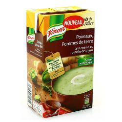 Knorr Brick 1L Soupe Sgm Pdt Poireau Thym
