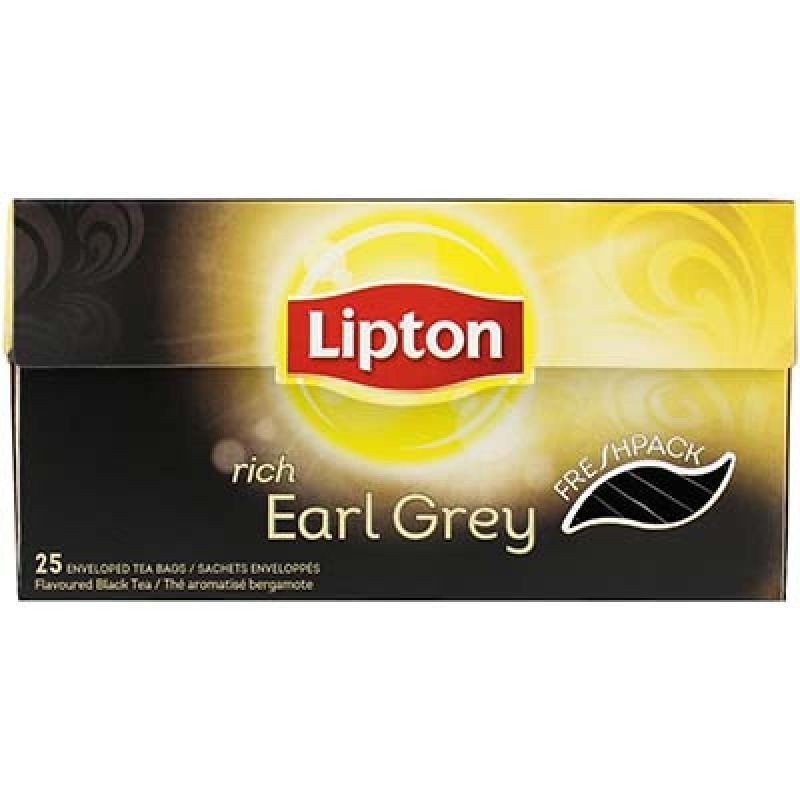 Lipton (Epicerie) 25St The Noir Earlgrey Lipt