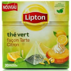 Lipton Bte 20Saint Pyramide The Vert Tarte Citron