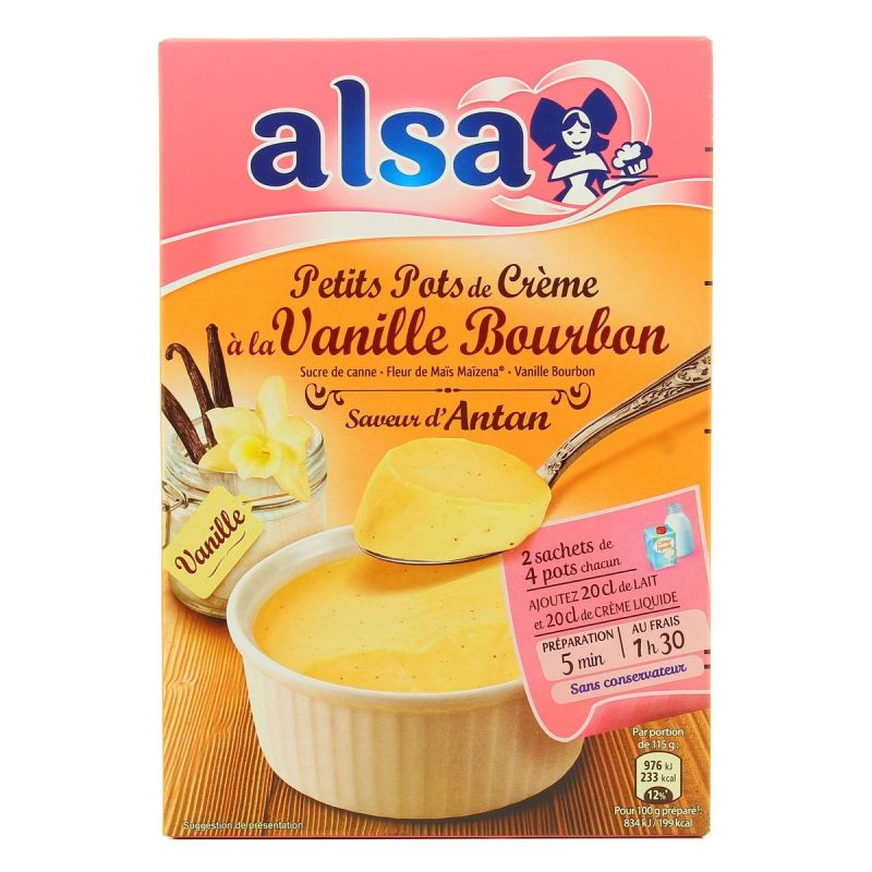 Alsa Pot Crem.Vanil.Bourb.120G