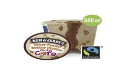 Ben & Jerry'S 500Mlglace Cookie Core Pean 413G Jerry S