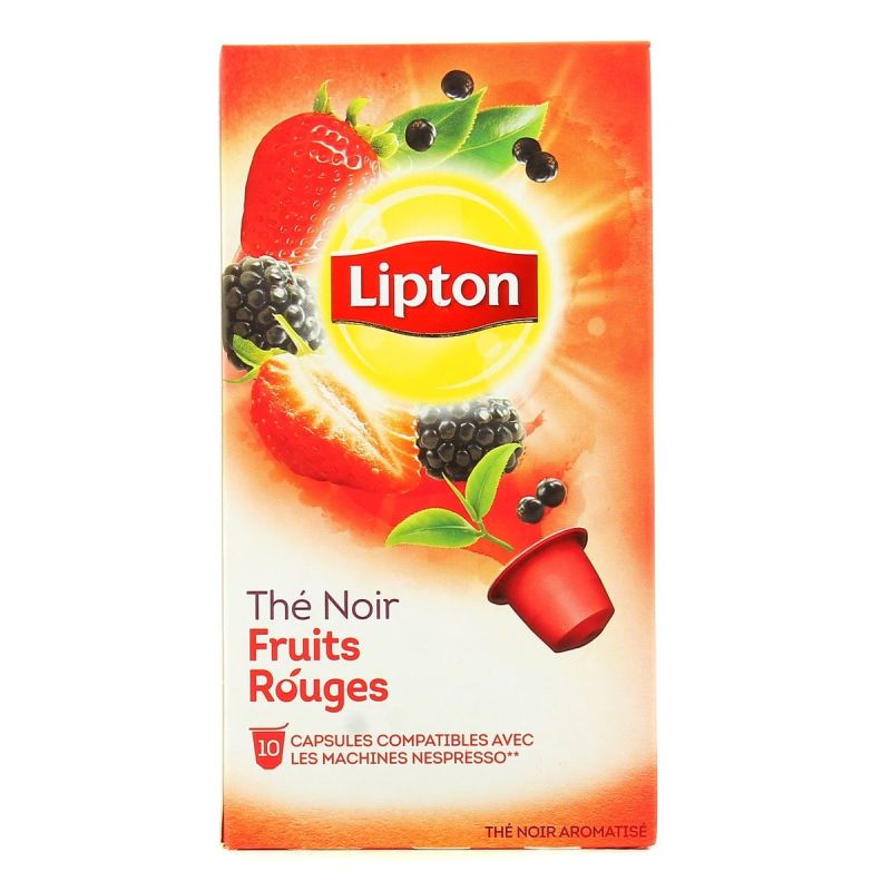 Lipton X10 Capsules The Frt Rg Lipt.