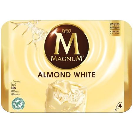 Magnum Bat Blanc/Amand X4 328G