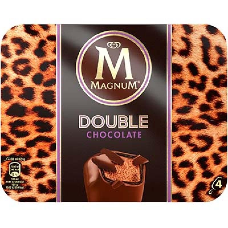 Magnum Bat Dble Choco X4 276G