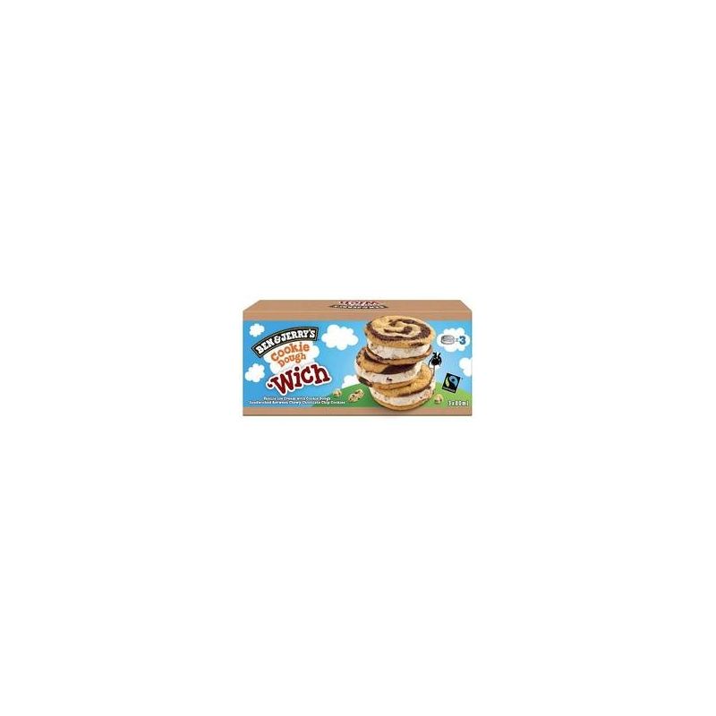 Ben & Jerry'S B&J Sandwich X3 195G