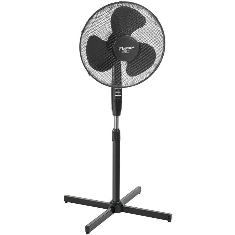 Bestron Ventilateur Sur Pied Noir 45Cm