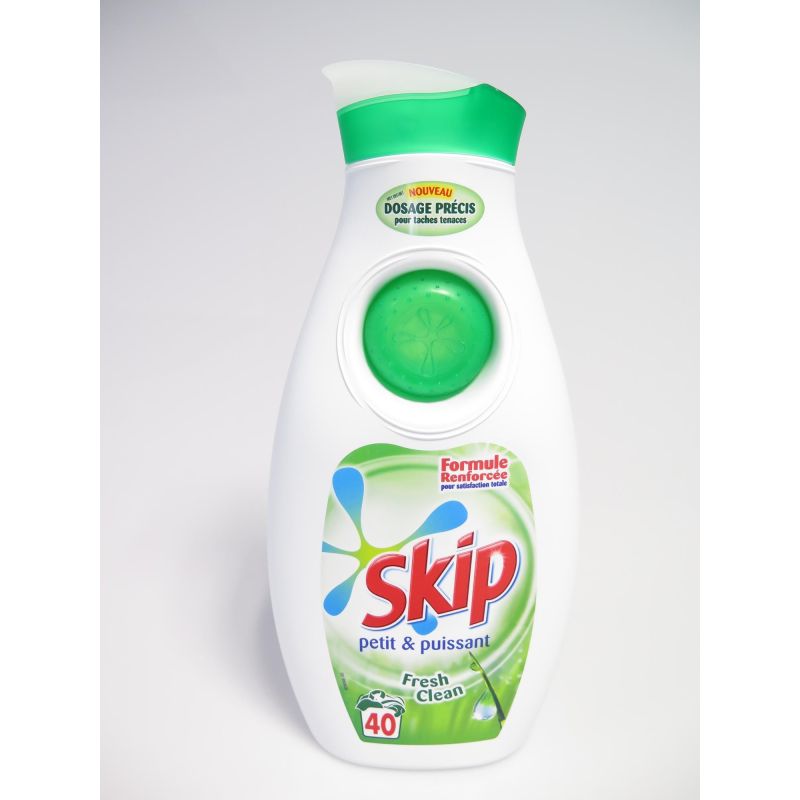 Skip 40 Lavages Lessive Fresh Clean