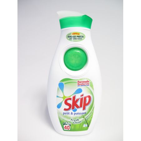 Skip 40 Lavages Lessive Fresh Clean
