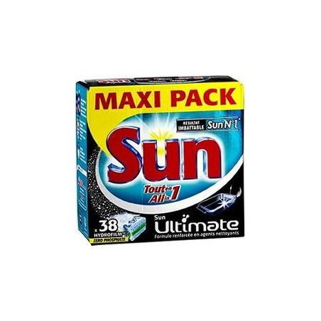 Sun 38 Doses Lave Vaisselletout En 1 Ultimate