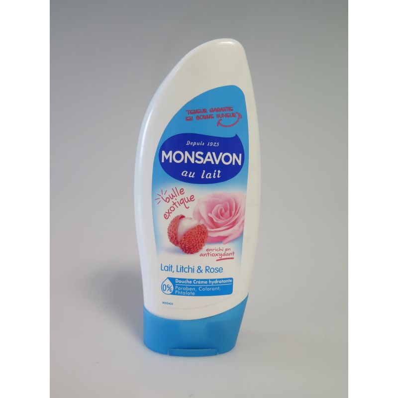 Monsavon Flacon 250Ml Douche Litchi&Rose