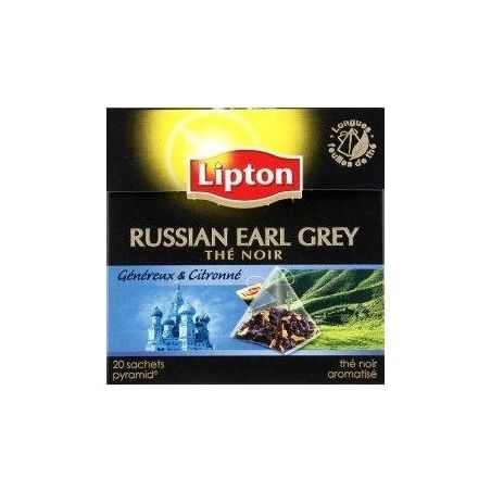 Lipton 19 Sachets Pyramide Russ. Earl Grey Tea