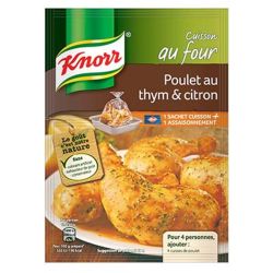 Knorr Mon Poulet Au Four Citron Thym 20 G