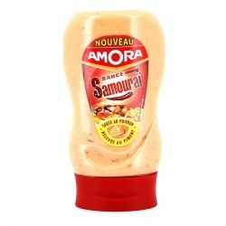 Amora Sauce Samouraï Légèrement Pimentée En Squeeze : Le Flacon De 255 G