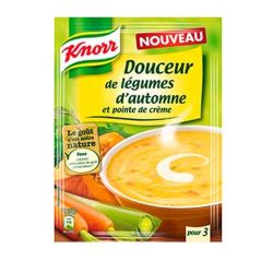 Knorr 1L Soupe Deshydratee Douceur Legumes D Automne