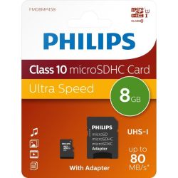 Philips Micro Sd 8Go-Fm08Mp45B