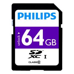 Philips Carte Sd 64Go-Fm064Sd4