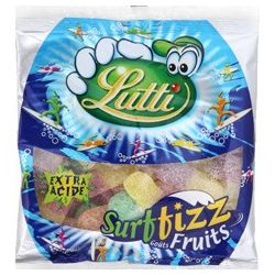 Lutti Bonbons Gélifiés Aux Aromes Fruités Surffizz St225G
