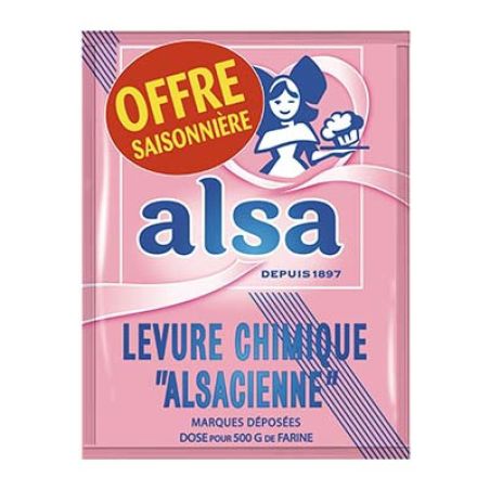 Alsa 9 Sachets Levure Chimique