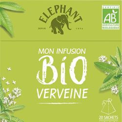 Elephant Infusion Verveine Bio 20 Sach.Pyramide