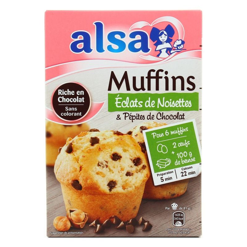 Alsa Oeuffin Choco/Noiset 280G