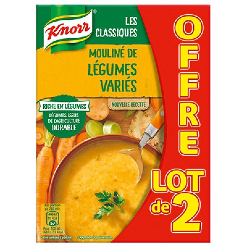 Knorr L.2 Brick Mouline Legumes Varies