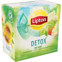 Lipton (Epicerie) The Vert Detox X20S 36G