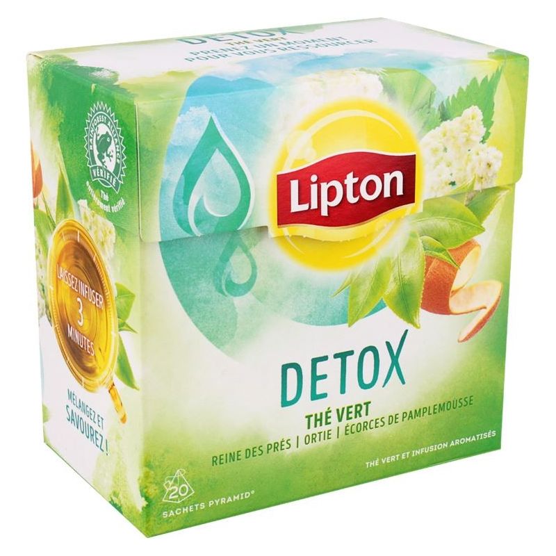 Lipton (Epicerie) The Vert Detox X20S 36G