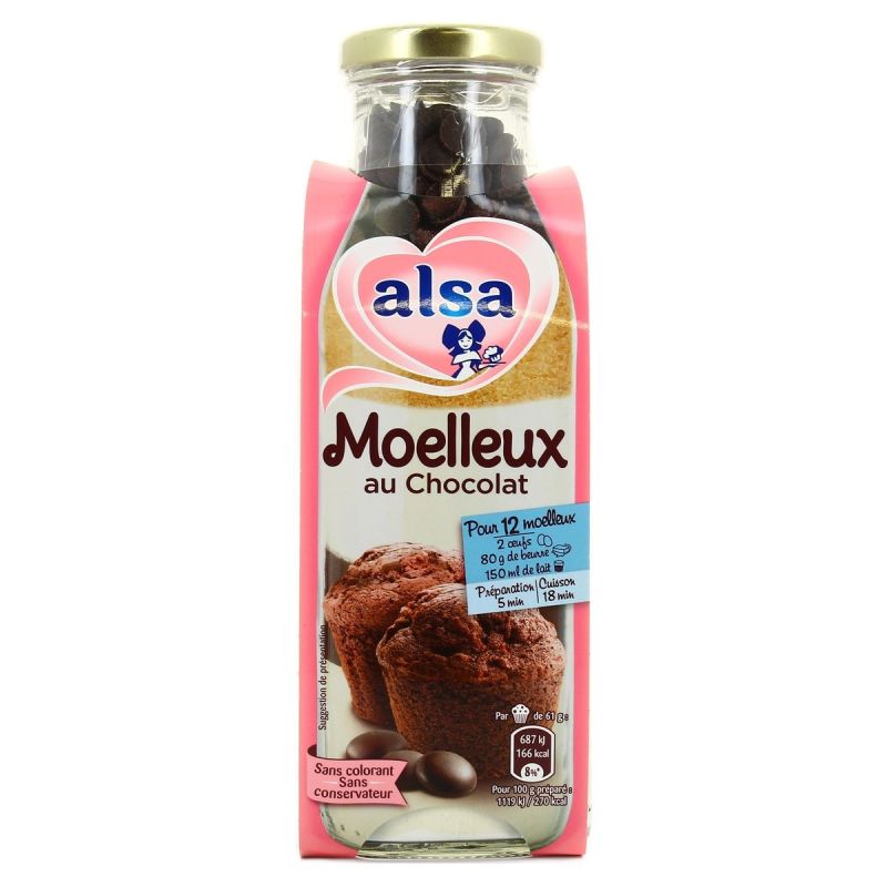 Alsa Prep Moelleu Choco Bt400G