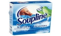 Soupline X3 Désodorisant Sachets Armoire Grand Air