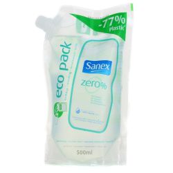 Sanex Recharge Gel Douche Zéro % Peaux Normales : L'Éco De 500 Ml