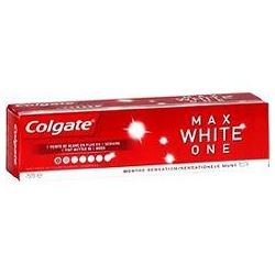 Colgate Dentifrice Max White One Menthe Sensation : Le Tube De 75 Ml