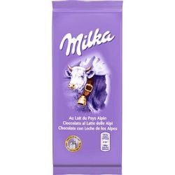 Milka Chocolat Au Lait : La Tablette De 200 G