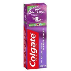 Colgate Tube 50Ml Dentifrice Junior Defi 0 Carie