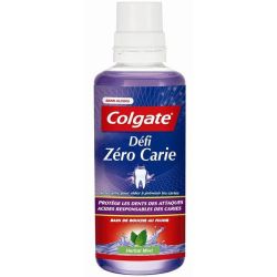 Colgate Flacon 400Ml Bain De Bouche Defi 0 Carie