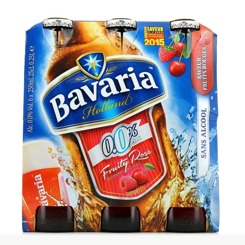 Bavaria 6X25Cl Fruity Rose