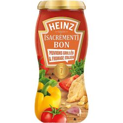 Heinz Sauce Pour Pates Poivrons Fromage 490G
