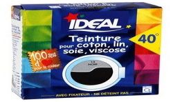 Ideal Teinture Textile Noir : La De 75 Ml