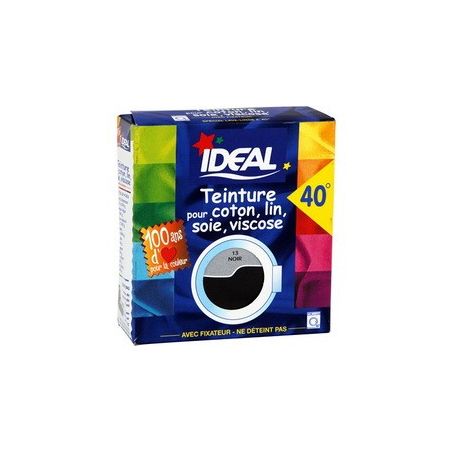 Ideal Teinture Textile Noir : La De 75 Ml